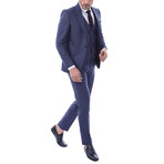 Jonah 3-Piece Slim Fit Suit // Navy (US: 34R)