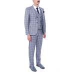 Harry 3-Piece Slim-Fit Suit // Grey (Euro: 54)