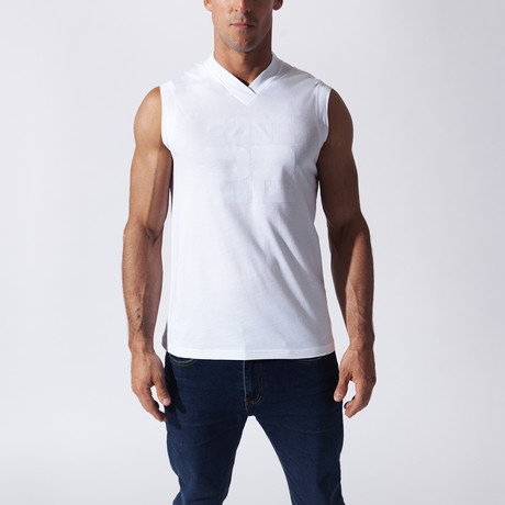 Sleevless T-Shirt // White (S)