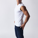 Sleevless T-Shirt // White (XL)