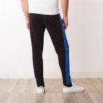 Woven Side Stripe Track Pant // Sax (M)