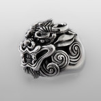 Lucky Lion // Sterling Silver (Size 6.5)