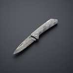 Damascus Steel Blade + Handle // OG-178