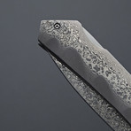 Damascus Steel Blade + Handle // OG-178