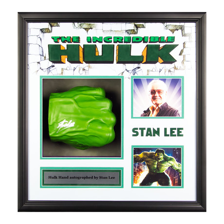 Signed Hulk Glove // Stan Lee