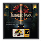 Signed License Plate // Jurassic Park