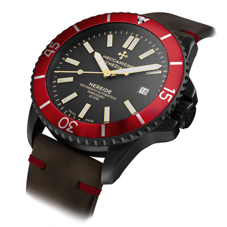 Meccaniche Veneziane Nereide Rubino PVD Borgogna Automatic // MV02P083001