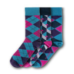 Macclesfield Regular Socks // Set of 3