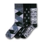Glossop Regular Socks // Set of 3
