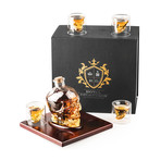 Skull Whiskey Decanter Set