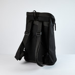Minimalistic Travel Laptop Backpack // Black