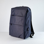 Sleek Travel Laptop Backpack // Black