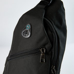 Versatile Canvas Sling Travel Backpack // Black