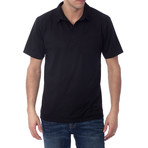 Jonathan Basic Polo // Black (L)