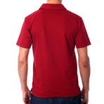 Jonathan Basic Polo // Red (XL)