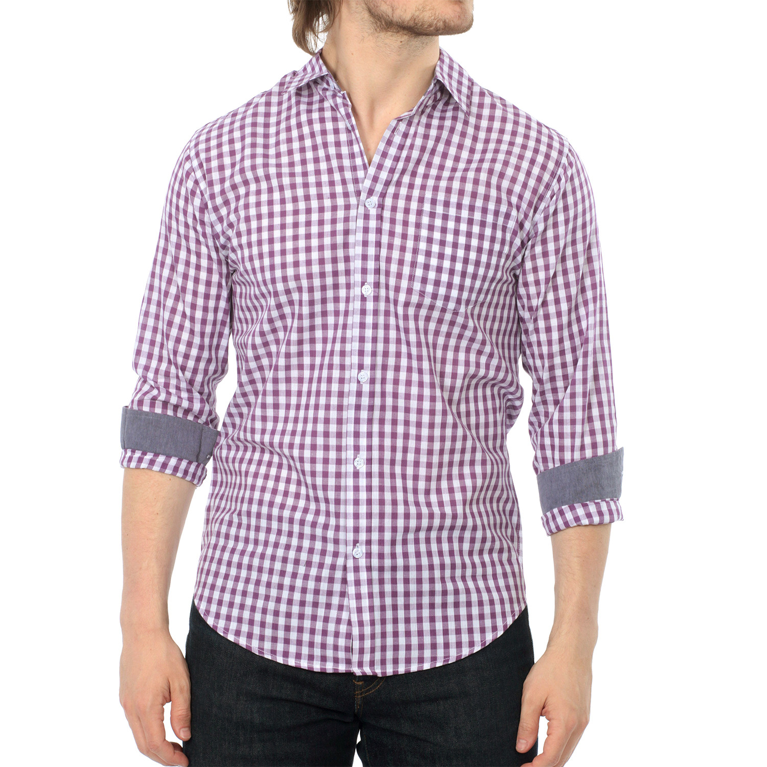 Grayson Shirt // Purple (S) - Filthy Etiquette - Touch of Modern