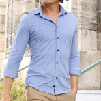 Philip Button-Up Shirt // Blue (M)