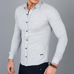 Arden Button-Up Shirt // Gray (2XL)