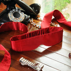 INTIMA Silk Blindfold // Red
