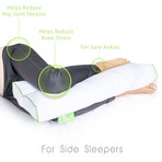 Sleep Yoga // Ultimate Side Support Pillow 2 Piece Combo