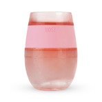 Wine Cooling Cup // Set of 2 (Transluscent Pink)