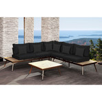 Artem // Sectional (Black + Black)