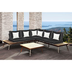 Artem // Sectional (Black + Black)