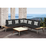 Artem // Sectional (Black + Black)