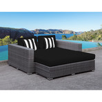 Lusso // Daybed (Black + Black-White)