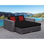 Lusso // Daybed (Black + Black-White)