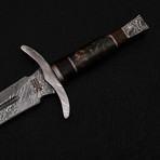 Damascus Celtic Sword // 9239