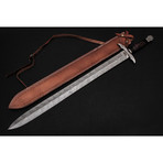 Damascus Celtic Sword // 9241