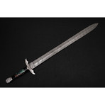 Damascus Celtic Sword // 9241