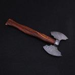 Damascus Mini Double Head Tomahawk //9636