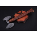 Damascus Mini Double Head Tomahawk //9636