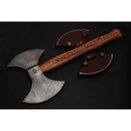 Damascus Double Head Tomahawk //9655