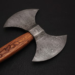 Damascus Double Head Tomahawk //9655