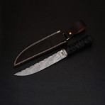 Damascus Hunting Knife // Bk0168