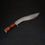 Damascus Kukri Knife // BK0169
