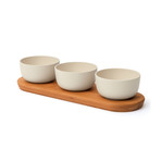 Leo Bowl Set + Bamboo Tray