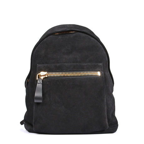 Suede Backpack // Black - Tom Ford - Touch of Modern
