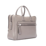 Double Zip Laptop Bag // Gray