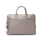 Double Zip Laptop Bag // Gray