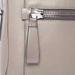 Double Zip Laptop Bag // Gray