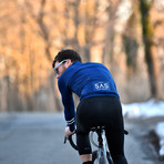 Long Sleeve Synth Jersey // Navy (L)