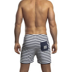 Sailor Relaxed Fit Short // Navy (L)