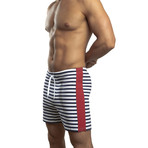 Sailor Relaxed Fit Short // Red (S)