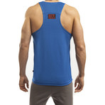 Relay PROformance Tank // Blue + Black (S)