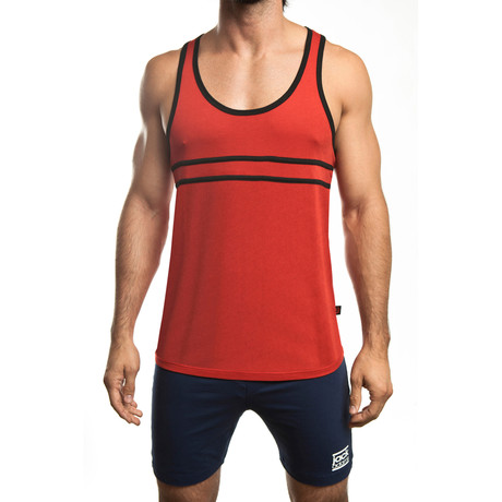 Newport Tank // Red (S)