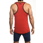 Newport Tank // Red (L)